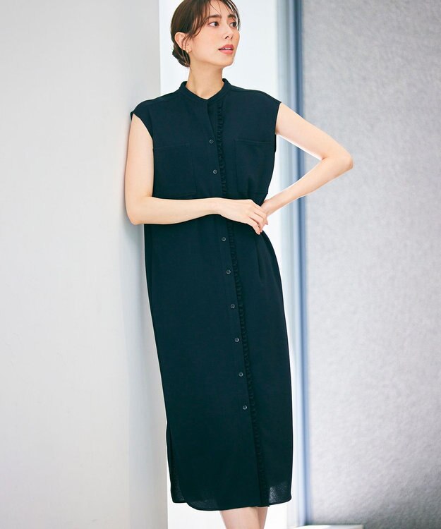 BEIGE， PALAIS / シャツドレス Navy