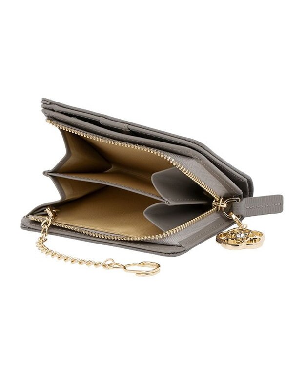 CLATHAS ペーシュ ミニ財布 ダークグレー