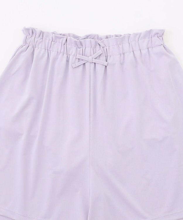 組曲 KIDS 【SS-Lサイズ】 ボタニカルフラワースイムウェア(セパレート) ラベンダー