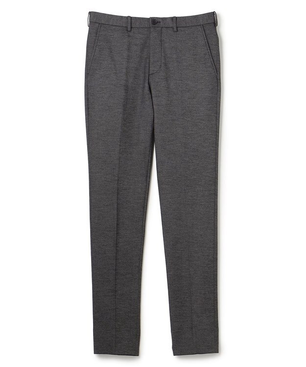 JOSEPH HOMME 新素材【ストレッチ/セットアップ対応】シルキーウールジャージー   テーパードパンツ / CITY ライトグレー系