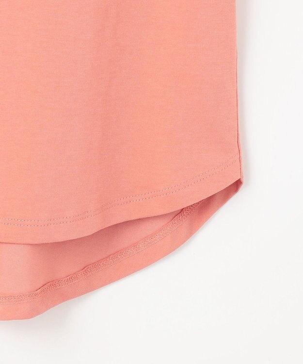 ANY SIS L 【洗える】ベーシックロゴ刺繍 Tシャツ オレンジ