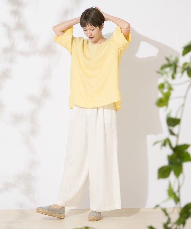 ONWARD Reuse Park 【23区】パンツ春夏 ホワイト