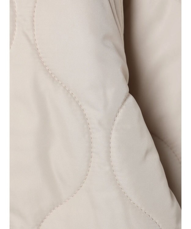 CRAFT STANDARD BOUTIQUE キルティングミドル丈コート Ivory