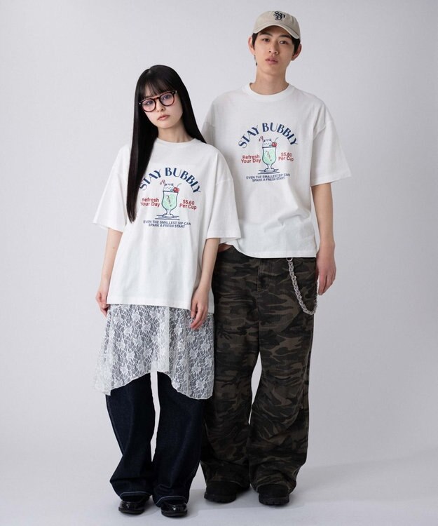 WEGO 【ユニセックス着用ITEM/XSSMLXLサイズ展開】アソートグラフィックBIG　T（SS） 柄33