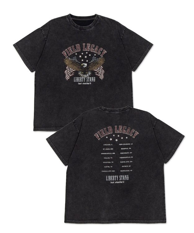 WEGO ヴィンテージウォッシュグラフィックBIGT 柄3