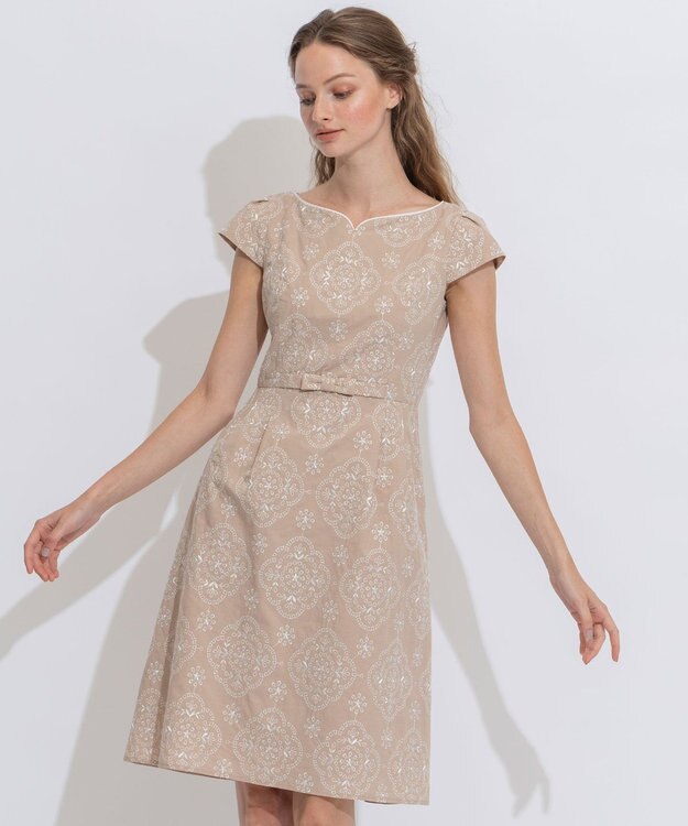 TOCCA RAINY DAYS ドレス ベージュ系7