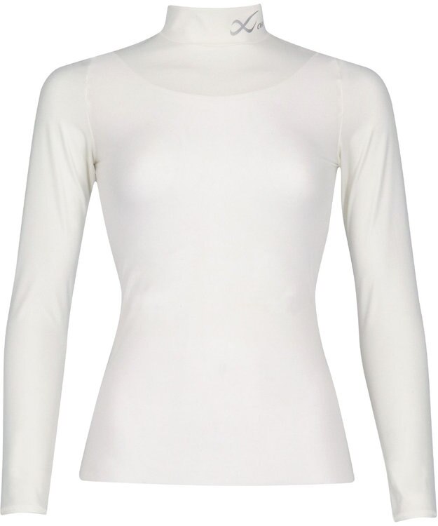 CW-X 【WOMEN】 CW-X シアートップス メッシュ素材(本体) 屋外スポーツ テニス ゴルフ インナー 長袖 ハイネック レディース CHY069 /ワコール アイボリー