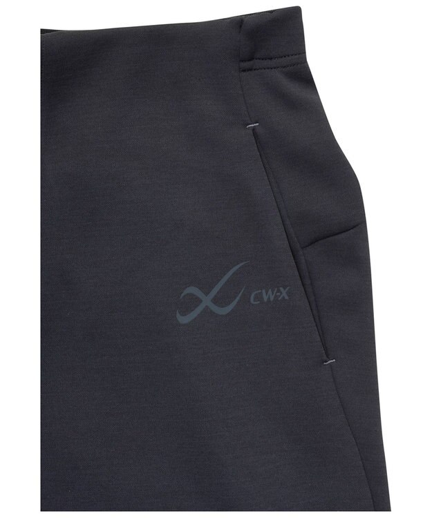 CW-X 【MEN】　アウターボトムス　ニット素材　トップス（DWR589）とペア　9分丈　/ワコール　DHO249 ブラック