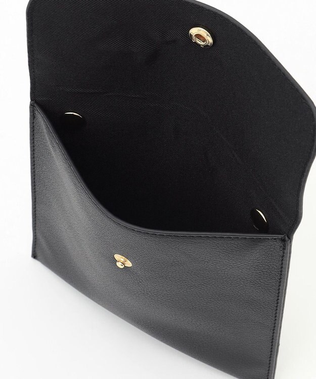 組曲 2wayハンドルスモールハンドバッグ ブラック系