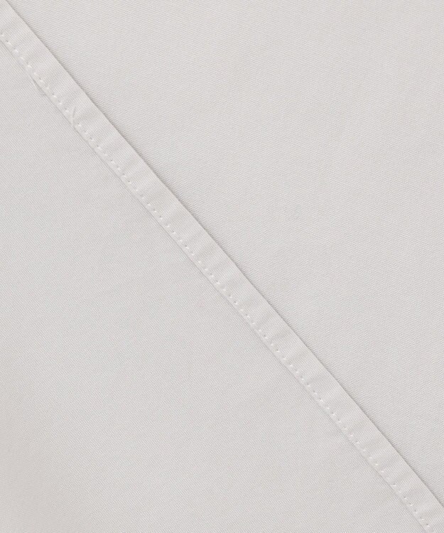 23区 S 【洗える】CANCLINI ボリュームスリーブ シャツ ライトグレー系