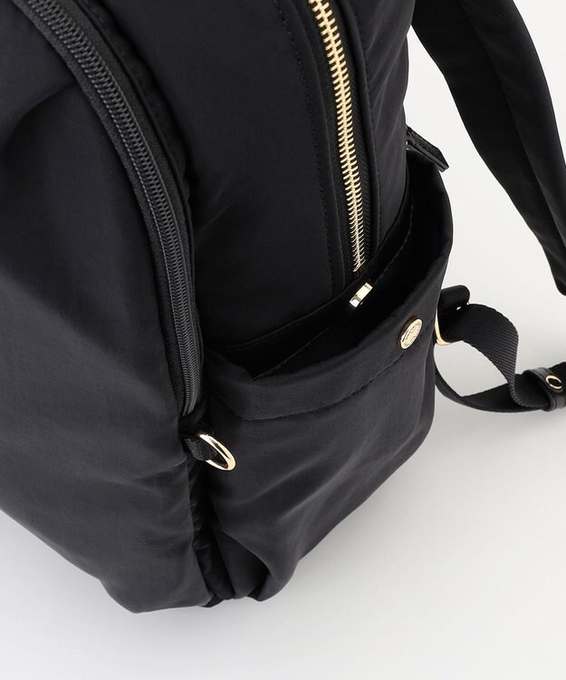 LA BAGAGERIE ワッシャーナイロンリュック ブラック