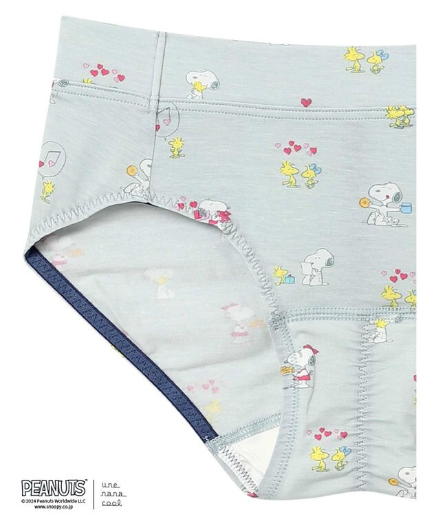 une nana cool 【スヌーピー】PEANUTS × une nana cool サニタリーショーツ SNOOPY GY
