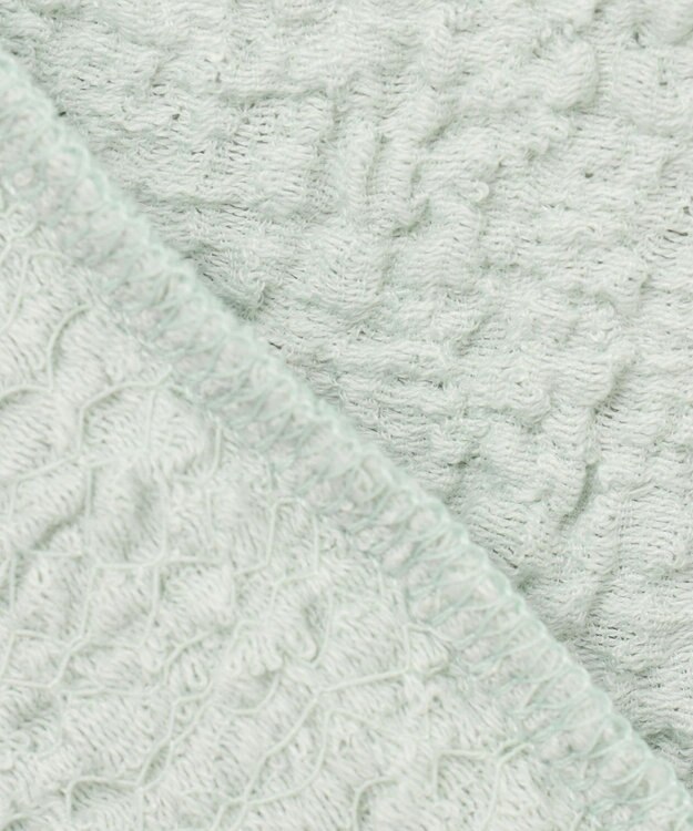 組曲 【2SET】ストレッチジャカード セットアップ クリームミント系