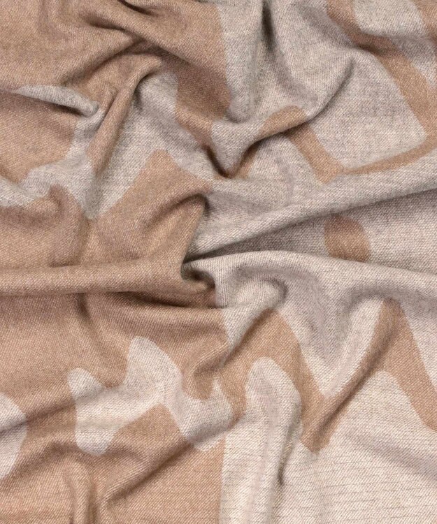 Paul Smith グラデーション ロゴ マフラー キャメル