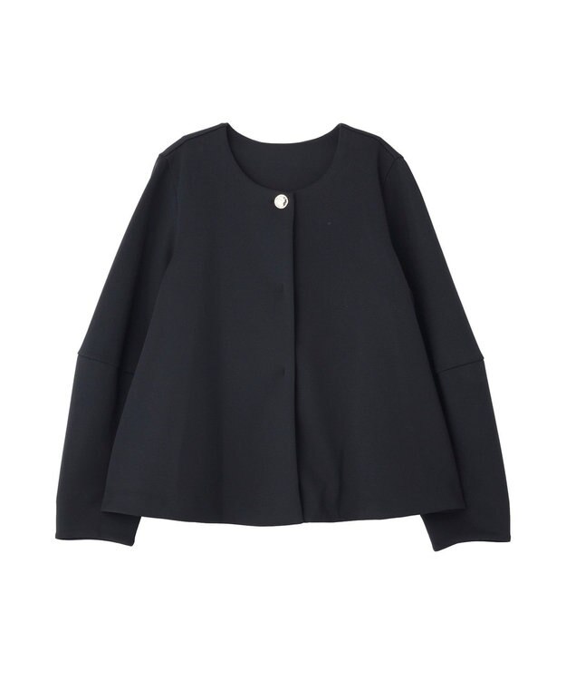 YECCA VECCA ダンボールニットジャケット Navy