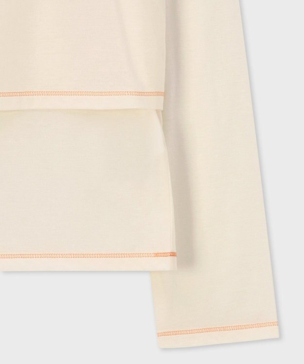 Paul Smith レイヤード シアー カットソー オフホワイト