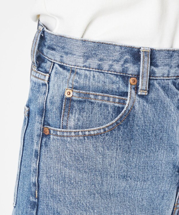 NAVE 【×NAVE】SERGE de bleu × NAVE カーブワイドデニム スカイブルー系