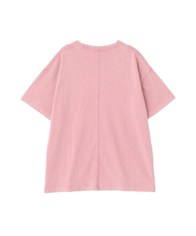 earth music&ecology ピグメント風Tシャツ Pink