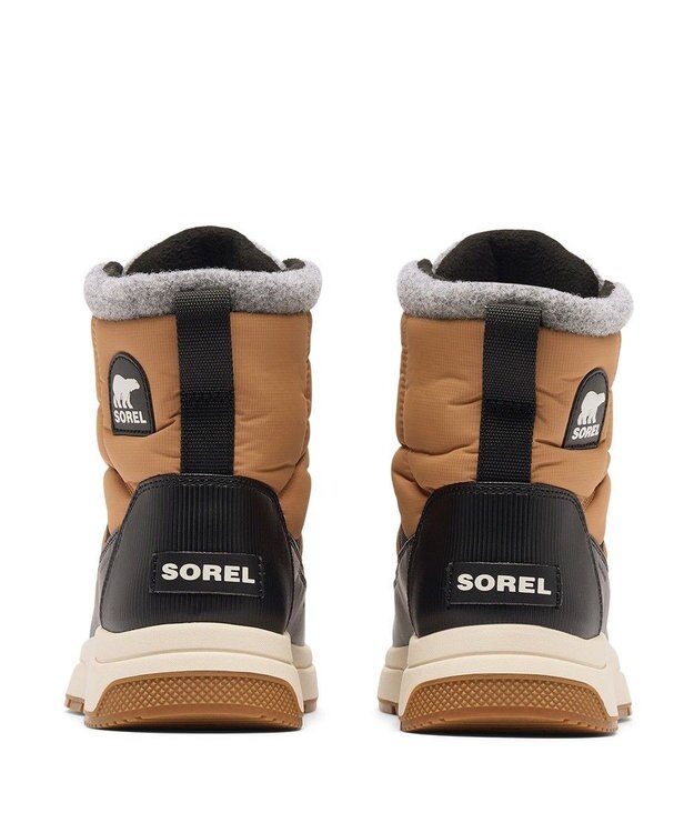 SOREL SOREL/ ウィットニー３ ミッドウォータープルーフ /ソレル Tawny Buff、 Black