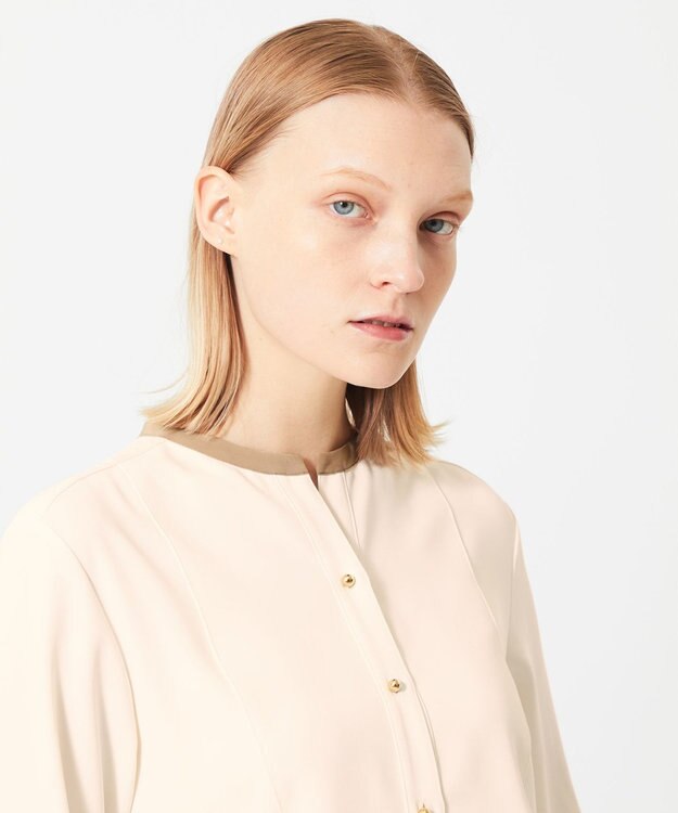 BEIGE， 【WEB＆一部店舗限定】ZEKOLVA / ブラウス Ecru