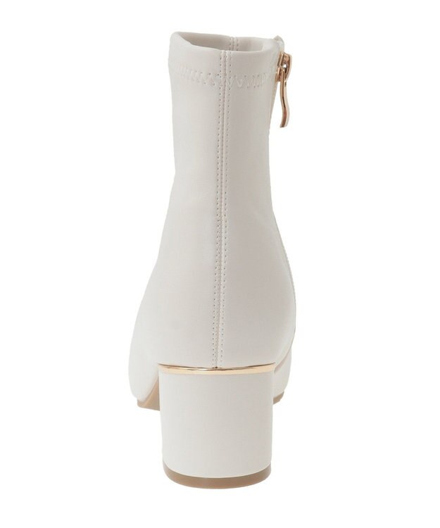 Green Parks ＲＵＰＩＳ．ヒール金具ストレッチブーツ Ivory