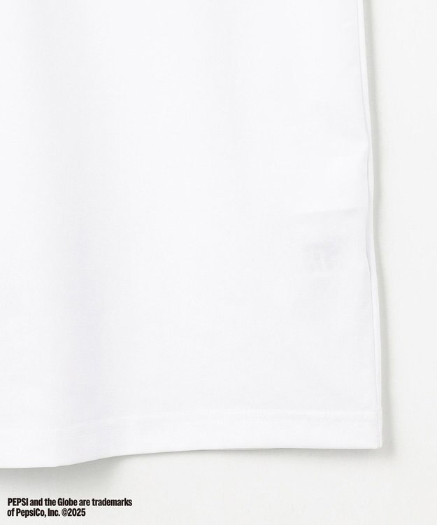 PW CIRCULUS 〈Pepsiコラボ〉【UNISEX】Pepsi World Graphic モックネックT ホワイト系