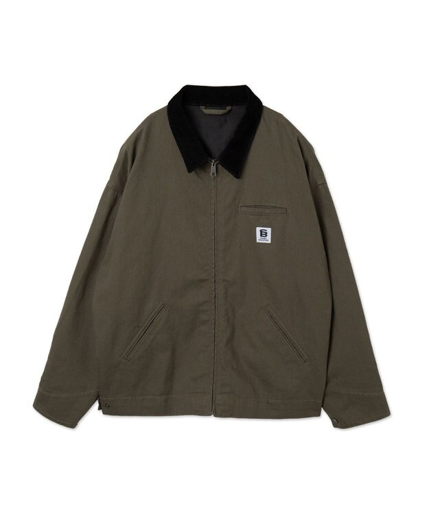 WEGO ワーカーズZIPジャケット カーキ