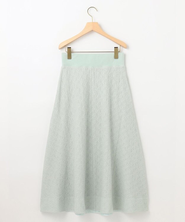 組曲 L 【2SET】ストレッチジャカード セットアップ クリームミント系