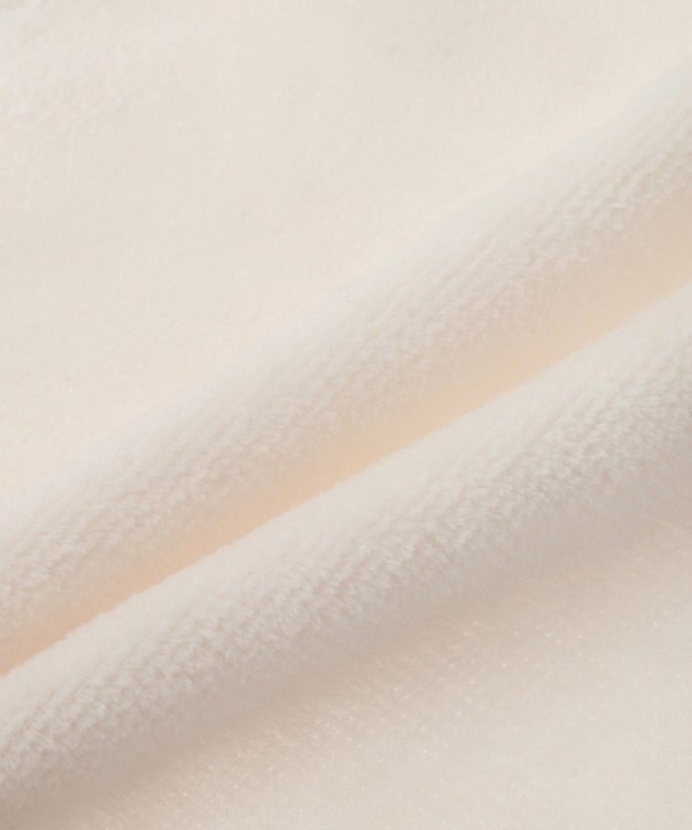 Maison de FLEUR チェリー刺繍タオルハンカチ Ivory