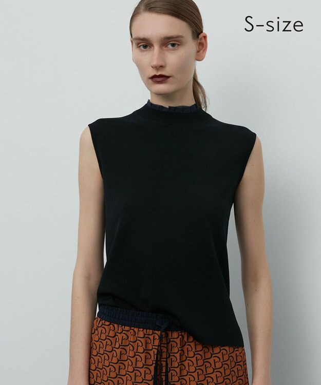 BEIGE， 【S-size】VALOIS / ニットトップス Navy