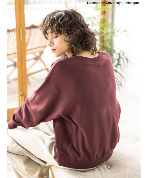 AMERICAN HOLIC Ｍｉｃｈｉｇａｎ　Ｕｎｉｖｅｒｓｉｔｙ　スウェット Bordeaux
