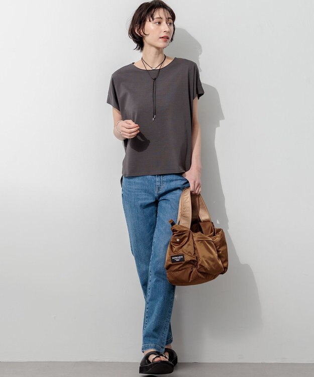 23区 S 23区DENIM ストレートフィット デニムパンツ スカイブルー系