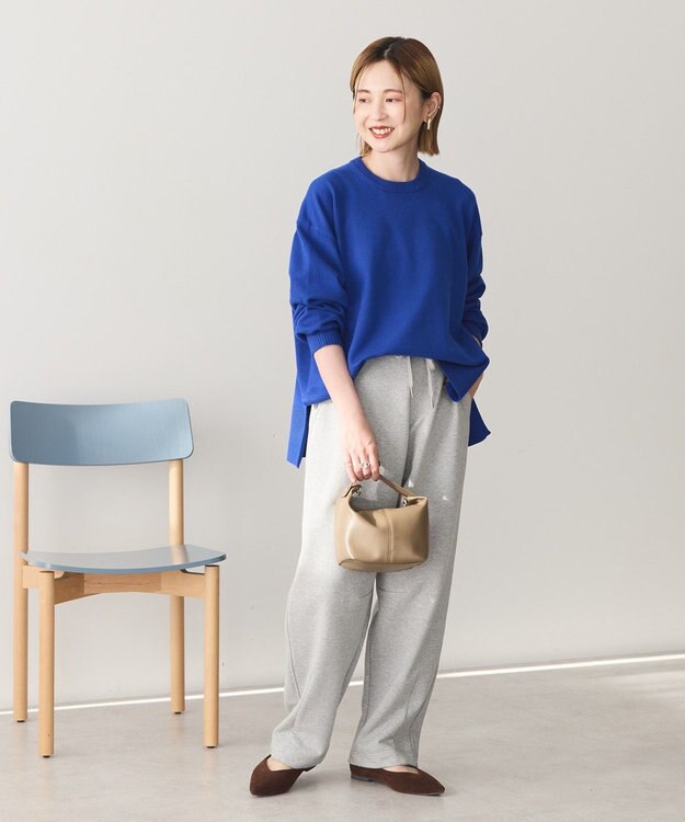 AMERICAN HOLIC カーブスウェットパンツ Gray Mixture