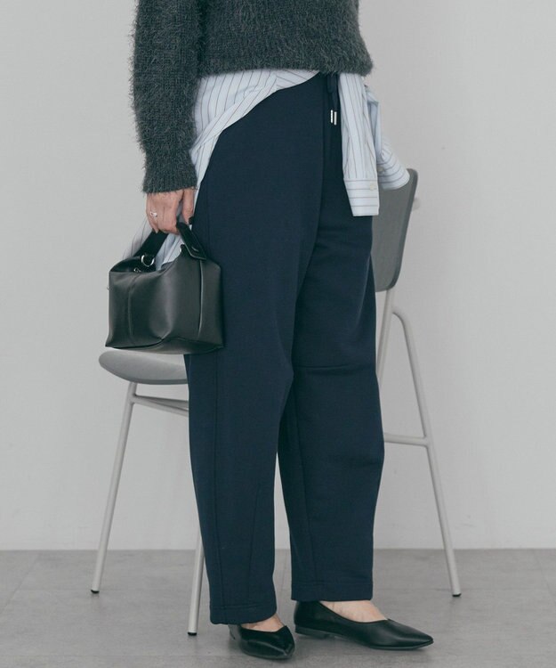 AMERICAN HOLIC カーブスウェットパンツ Navy