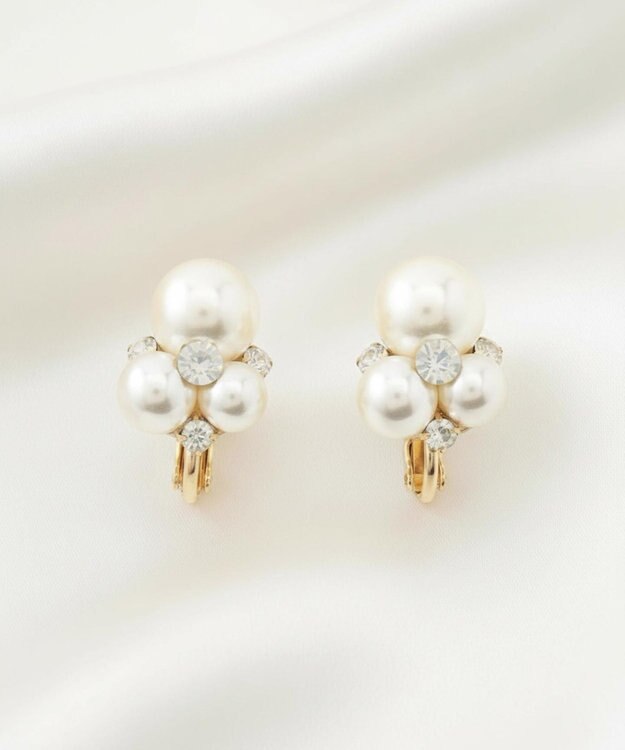 ANY SIS ミルキージュエル パール調 イヤリング キスカ