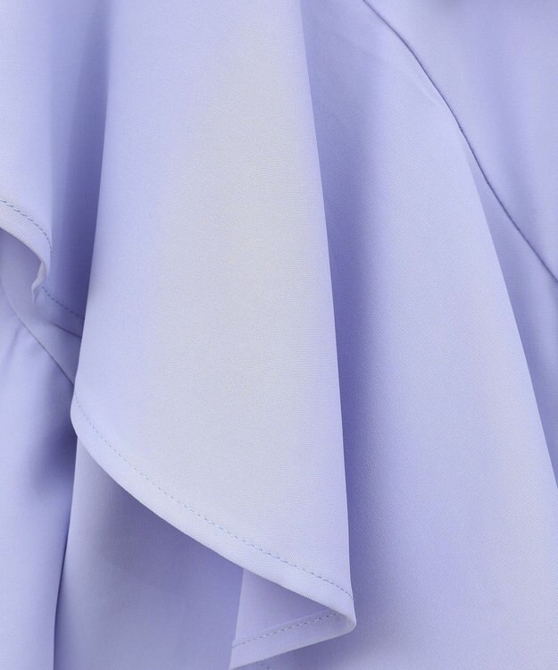 earth music&ecology アシメラッフルシャツ Sax