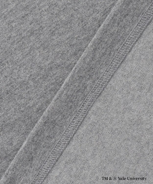 J.PRESS YORK STREET 【YALE別注】【UNISEX】カレッジロゴ Tシャツ ライトグレー系