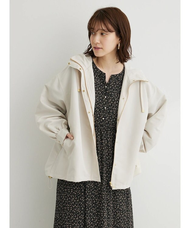 Green Parks ・ＥＬＥＮＣＡＲＥ　ＤＵＥ　ワイドマウンテンパーカー Ivory