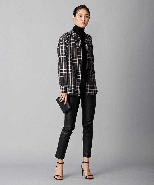 ICB レザースキニー ブラック系