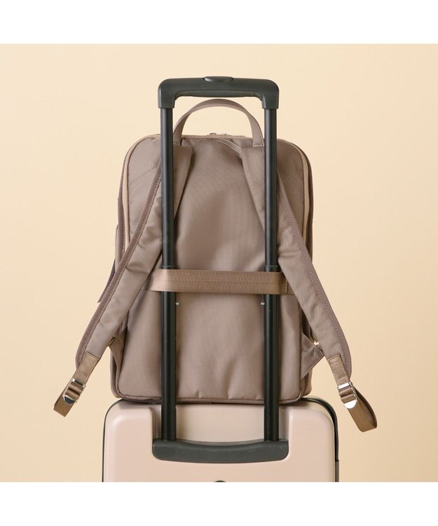 ACE BAGS & LUGGAGE W&.Day Night リッカ スクエアリュック A4サイズ 11712 ダブルアンドデイナイト ビジネスバッグ スモーキーピンク