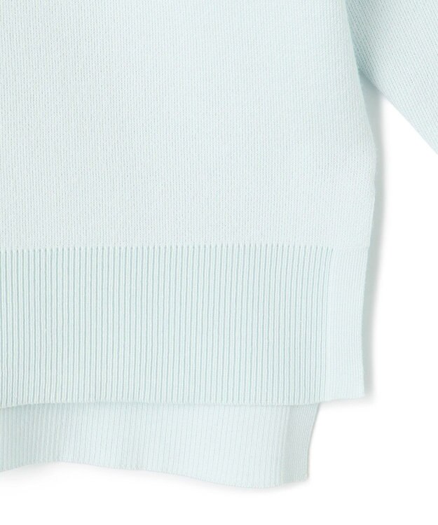 UNFILO 肩釦ハイネックニット ミント