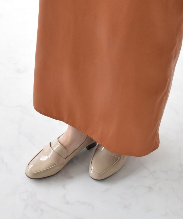 Bridget Birkin 【Bridget Birkin】レインローファー ベージュエナメル