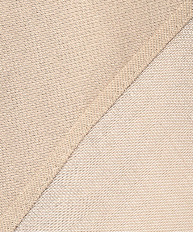 uncrave 【手洗い可】シャンブレー ラッフル ブラウス（uncrave WHITE） エクリュ