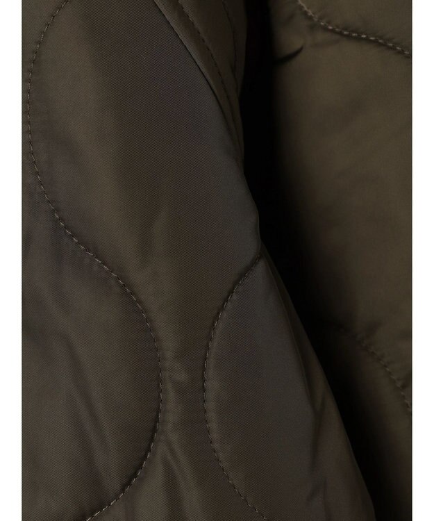 CRAFT STANDARD BOUTIQUE キルティングミドル丈コート Khaki