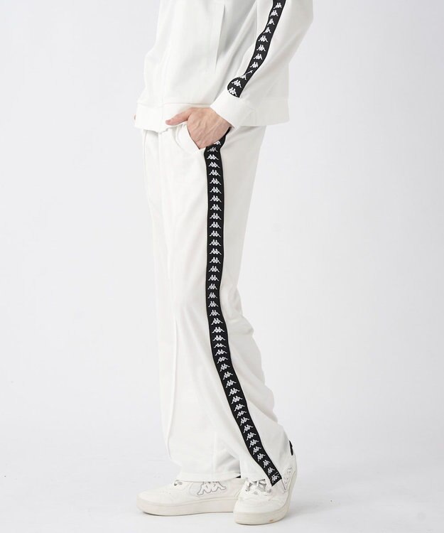 OP／FILA 【Kappa】バンダ ジャージトラックパンツ ホワイト