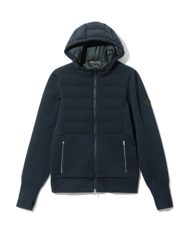 ZERO HALLIBURTON ハイブリット中綿ブルゾン ZHG-W4A 4a 82875 ゴルフウェア ネイビー