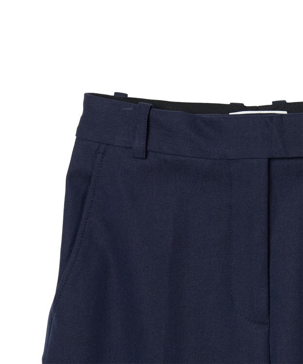 JOSEPH ギャバジンストレッチ ワイドレッグトラウザーズ YUKIO Indigo