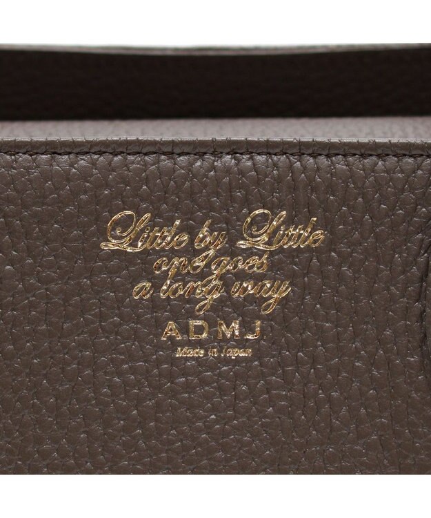 A.D.M.J. 【牛革】アノニマス/ザ・ビーDカン付ミニトート SKK