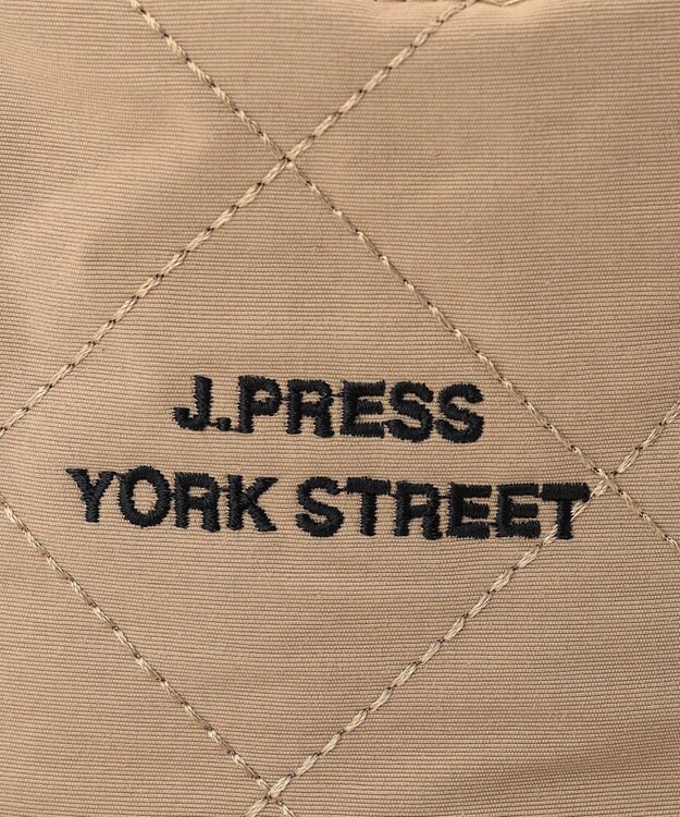 J.PRESS YORK STREET 【UNISEX】ロゴ刺繍バケットハット ベージュ系