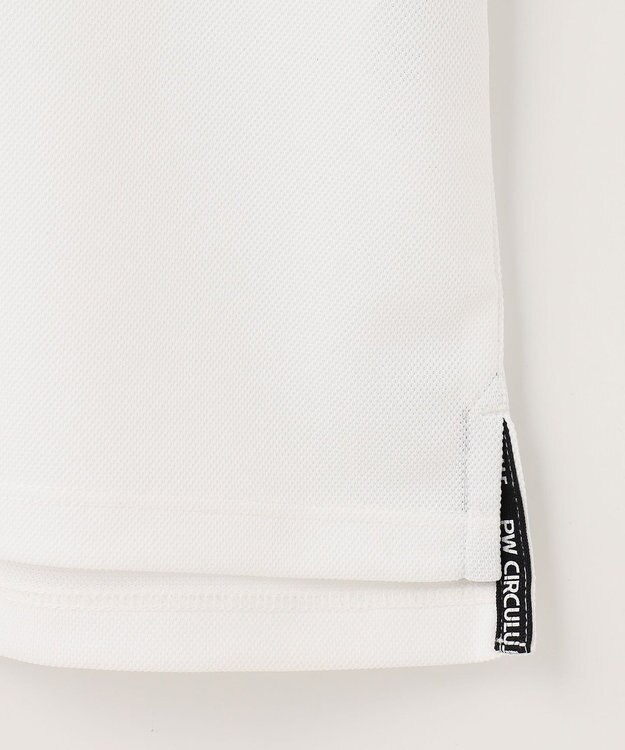 PW CIRCULUS 【MEN】【吸汗速乾】アニマル バックプリント ポロシャツ ホワイト系